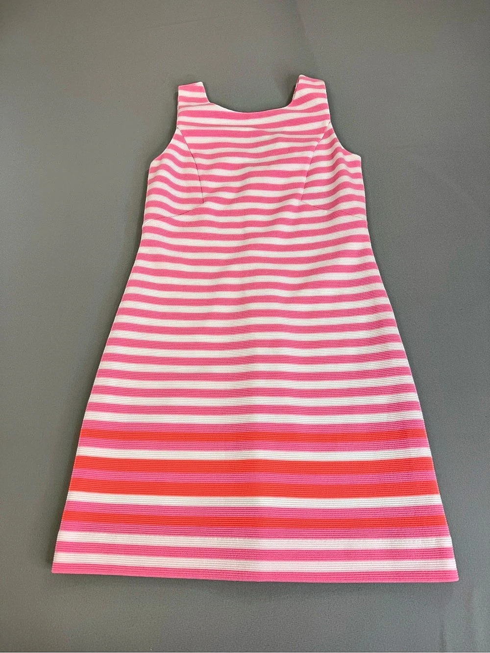 Lilly Pulitzer Eden Tropical Pink Pout Striped Dress Size XS NWT